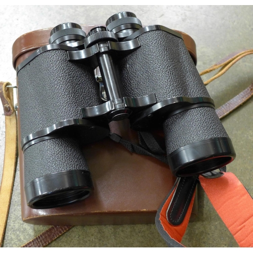 701 - A pair of Carl Zeiss Jena 10x50 binoculars, cased