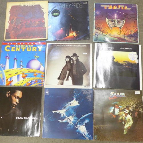 727 - LP records including soul, Motown, folk, etc.