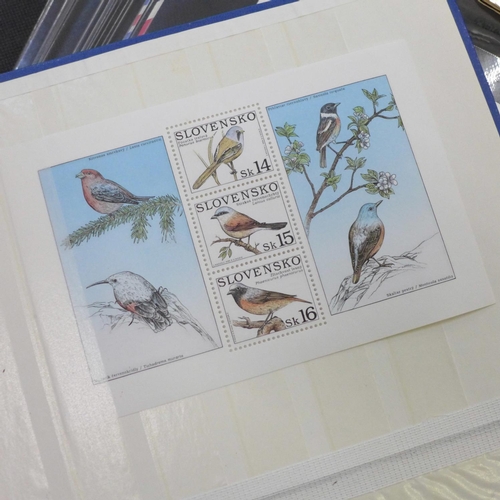 740 - A thematic collection of bird stamps and covers