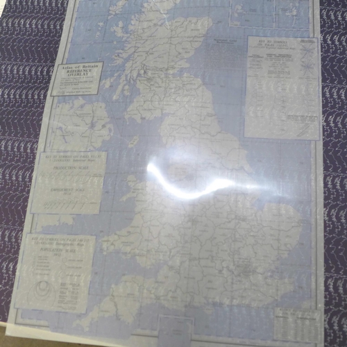 760 - A large Atlas of Great Britain, Clarendon Press, Oxford, 1963