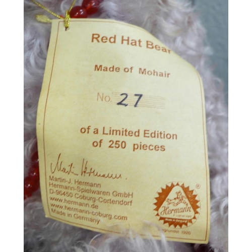 779 - A limited edition Martin Hermann mohair bear, 27/250