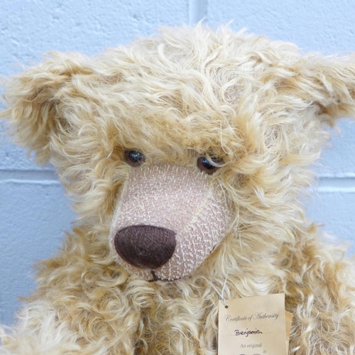 780 - A limited edition Martin bear, Benjamin, 630/999