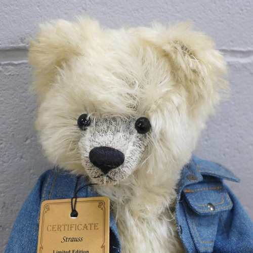 783 - A limited edition Robin Rive Bear, Strauss, 59 of 200