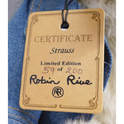 783 - A limited edition Robin Rive Bear, Strauss, 59 of 200