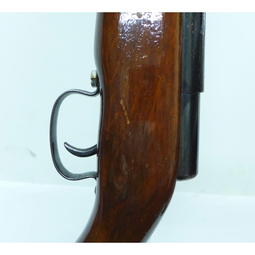 786 - A Webley .22 calibre air rifle with boxed telescopic sight