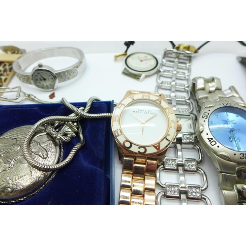 858 - Lady's and gentleman's wristwatches