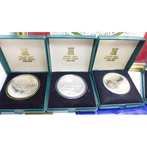 880 - Commemorative coins