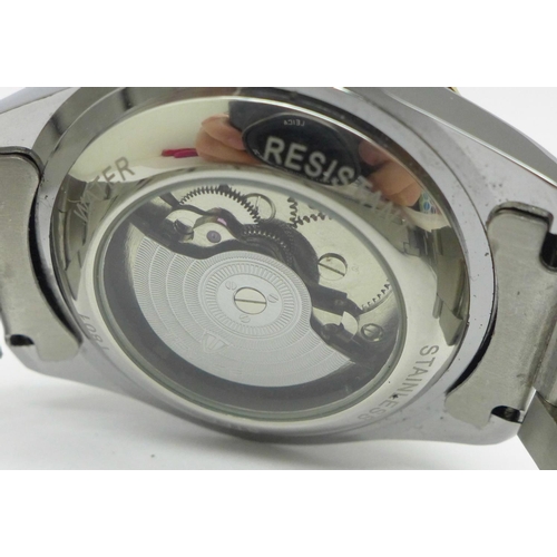 906 - A Tevise automatic wristwatch