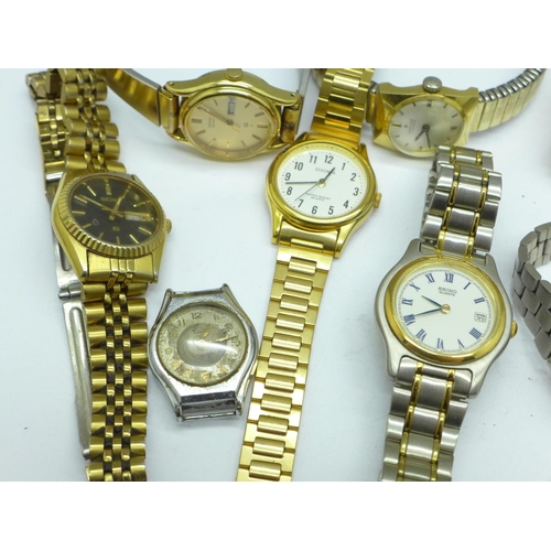 910 - A collection of lady's wristwatches