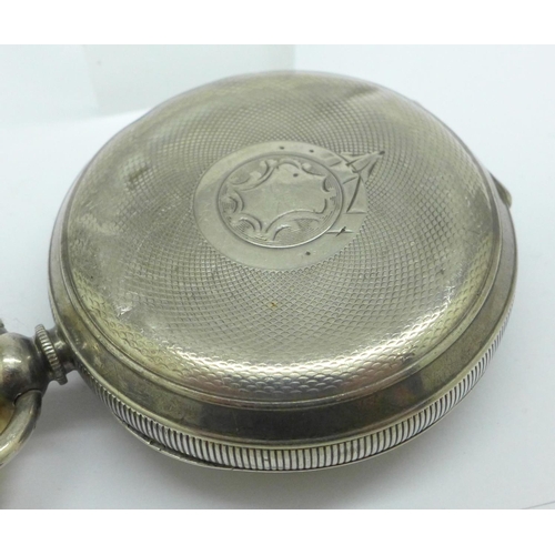 929 - A silver pocket watch