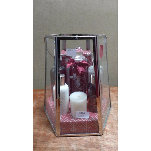 3124 - A Winter In Venice Glass Lantern Gift Set       294827/165  *This lot is subject to vat