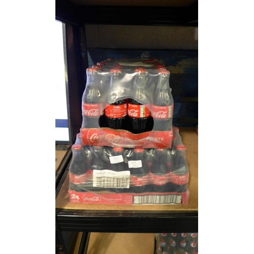 3151 - Three cases of 24 x 330ml glass bottles of Coca Cola (BBE March '21), RRP £24.99 per case  *This lot... 