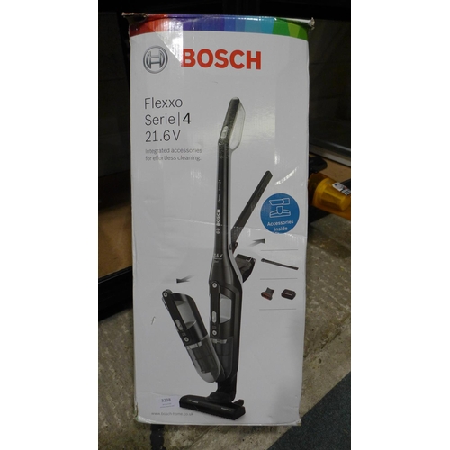 3238 - A Bosch Flexxo Vacuum Cleaner - no charging lead  321100(185-189)  *This lot is subject to vat