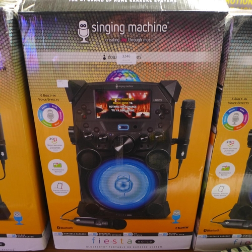 3246 - A Singing Karaoke machine SDL9040, RRP £149.99 + vat             184-59  *This lot is subject to vat