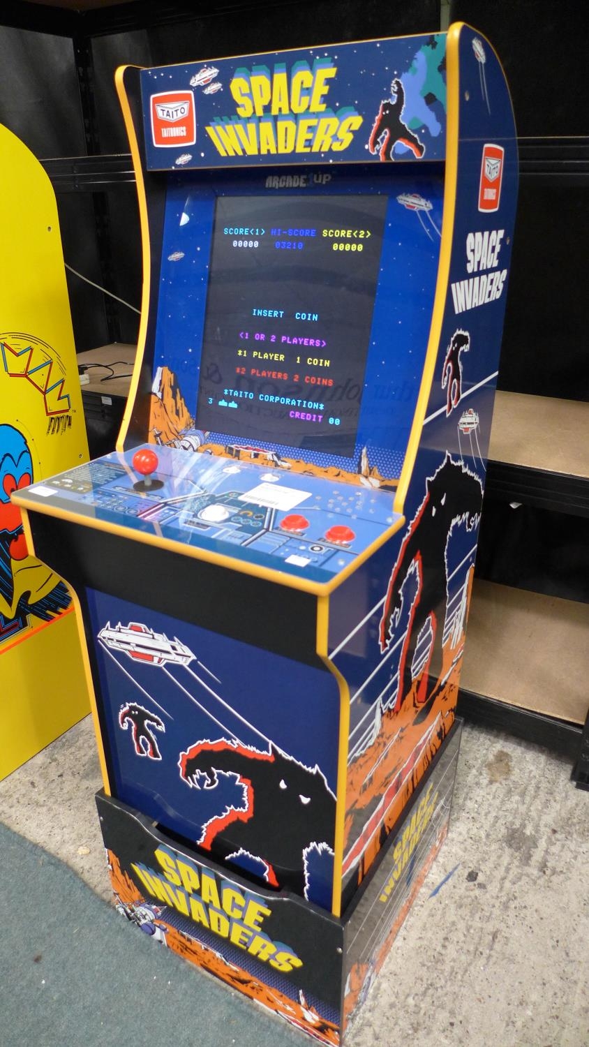 An Arcade1Up Arcade Game - space invaders edition 1222552/215 