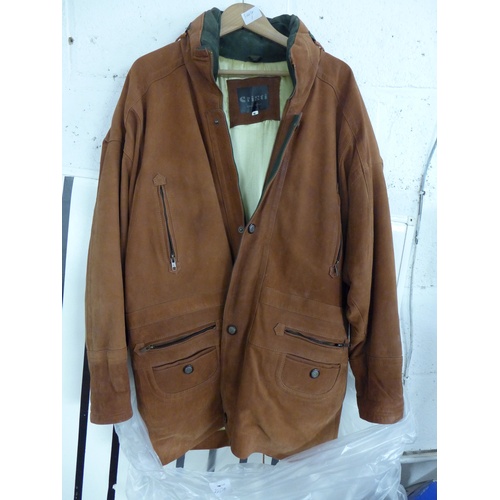 2212 - Cristi real leather gent's jacket with polyester lining - size medium