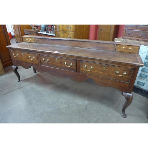 103 - A George II oak dresser