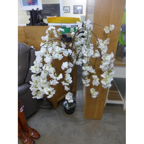 1309 - A LED lit white blossom tree (2628756)   #