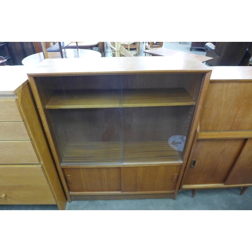 96 - A Gibbs teak bookcase