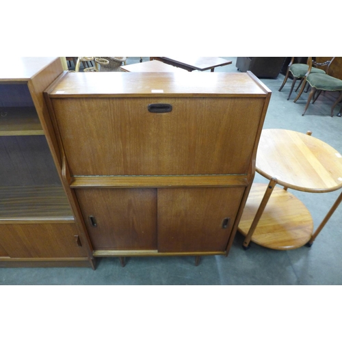 97 - A teak bureau