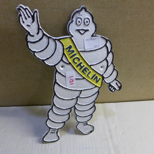 2146 - Michelin Man plaque - this lot is subject to VAT