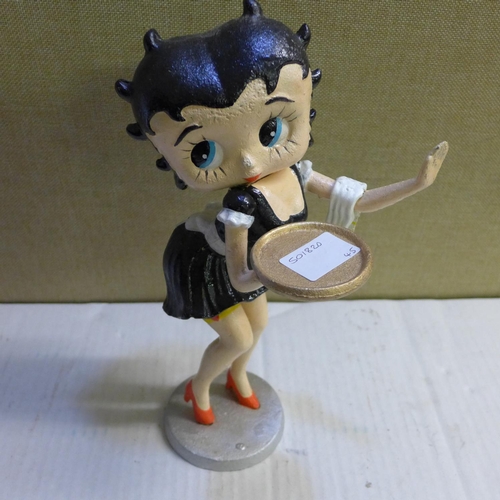 2150 - Betty Boop waitress figure - this lot is subject to VAT