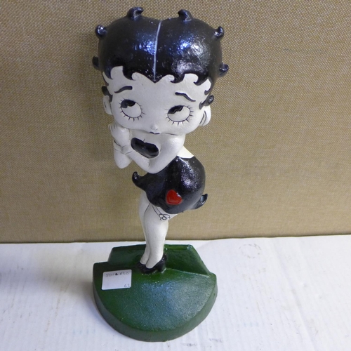 2151 - Betty Boop doorstop - this lot is subject to VAT