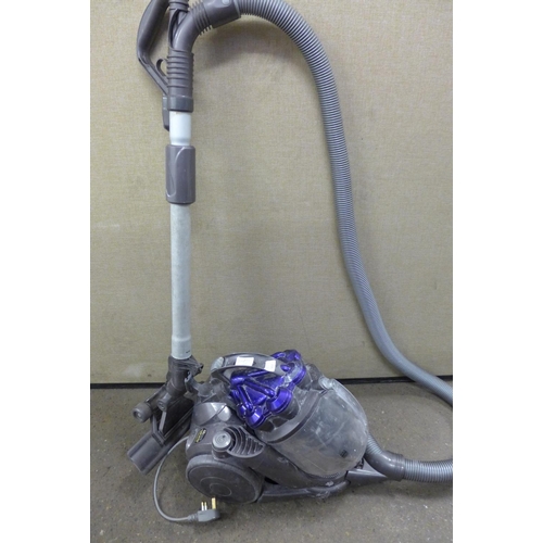 2183 - Dyson DC19 purple/grey cylinder vac - W