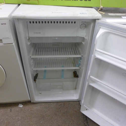 2219 - Fridgemaster under counter fridge with ice box & salad crisper