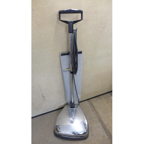 2296 - Karcher PST222 floor buffer with 6 polishing brushes, and 3 sanders