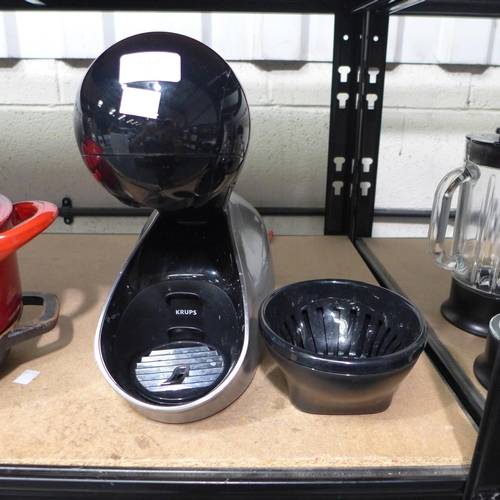 3167 - A Krups Dolce Gusto Movenza Coffee Machine   (188-80) * This lot is subject to vat