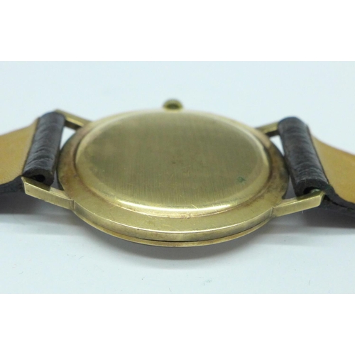 1077 - A 9ct gold Rotary wristwatch