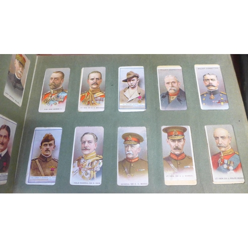 676 - An album of cigarette cards