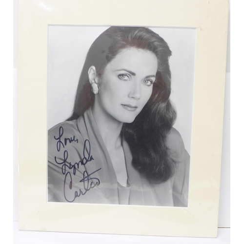 683 - A Linda Carter (Wonder Woman) photograph bearing signature