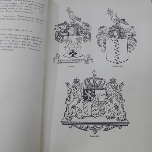 712 - The Book of Public Arms, approximately 870 pages of British and European coats of arms, illustrated ... 