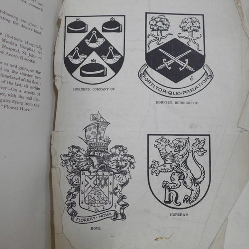 712 - The Book of Public Arms, approximately 870 pages of British and European coats of arms, illustrated ... 