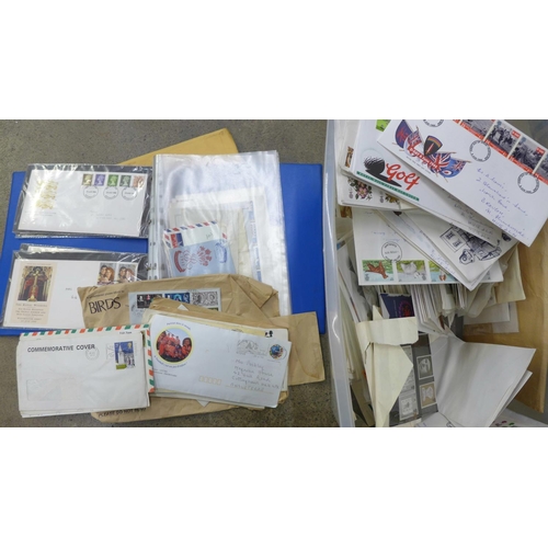 727 - Stamps and first day covers