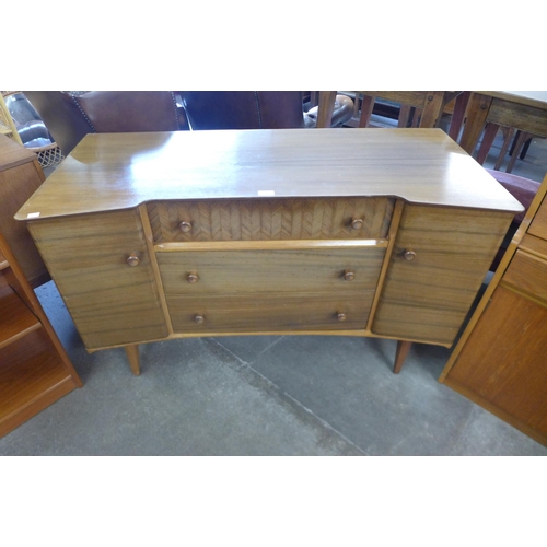 123 - A Uniflex walnut sideboard