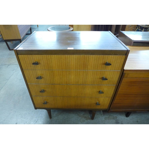 143 - A Wrighton teak chest of drawers