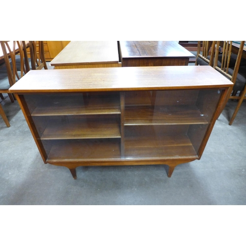 147 - A teak bookcase