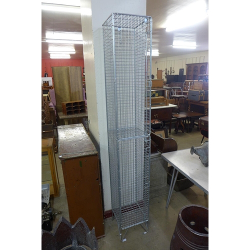 311 - A steel wirework locker