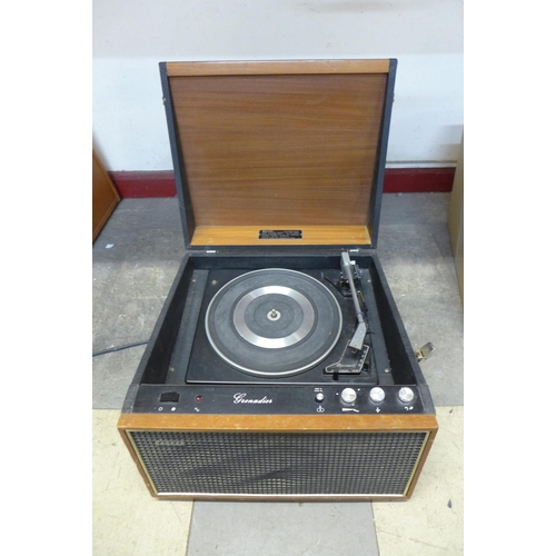 355 - A Grenadier portable gramophone