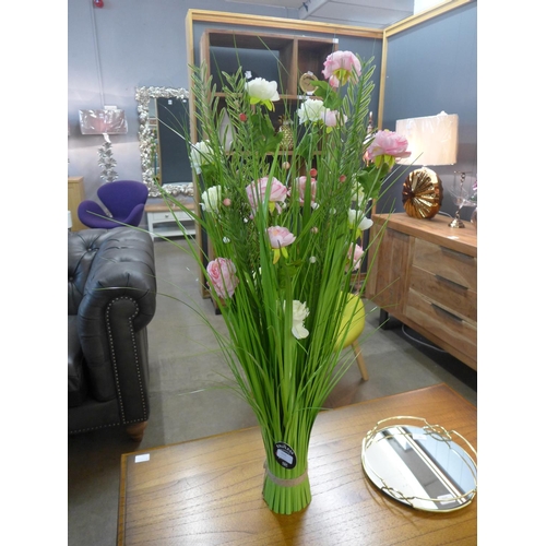 1525 - A 100cm sheaf of pink and white peonies   (2602916)