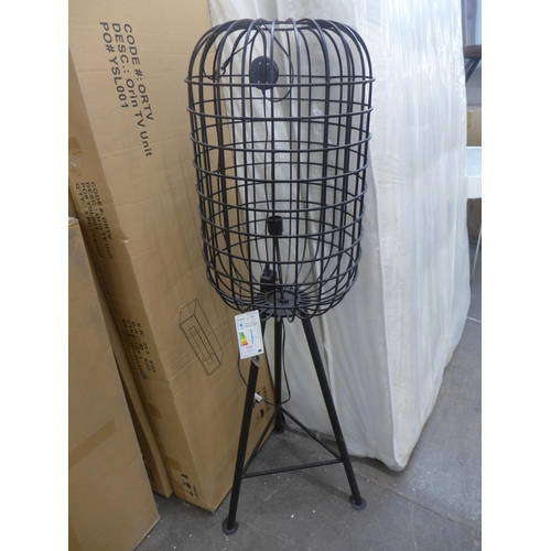 1566 - A Hurricane style floor lamp