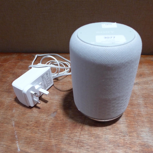 3077 - A Sony Wireless Smart Speaker      (190-48)    *  This Lot Is Subject To Vat