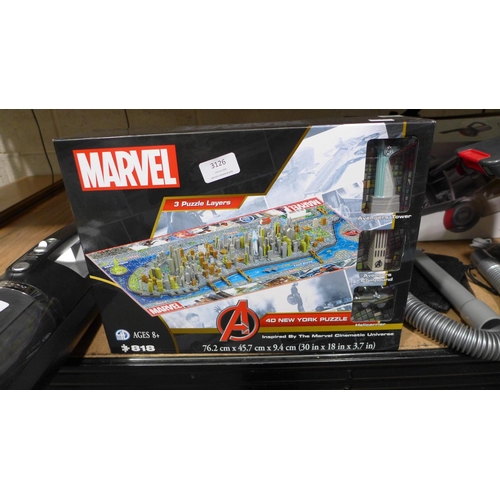 3126 - A Marvel 4D Licensed Puzzle    (190-177)         *  This Lot Is Subject To Vat