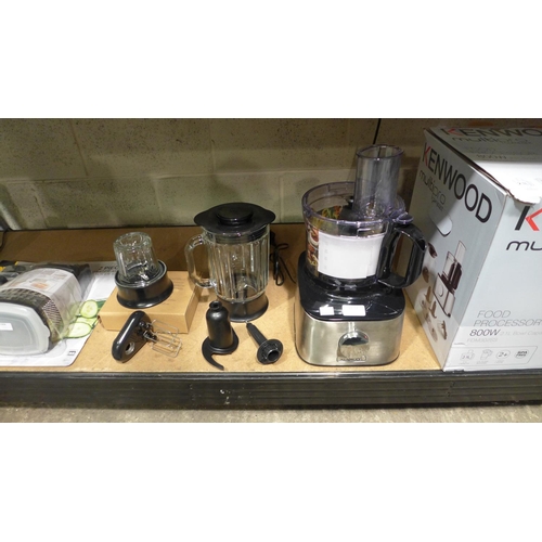 3137 - A Kenwood Multipro Food Processor    (190-158)   *  This Lot Is Subject To Vat