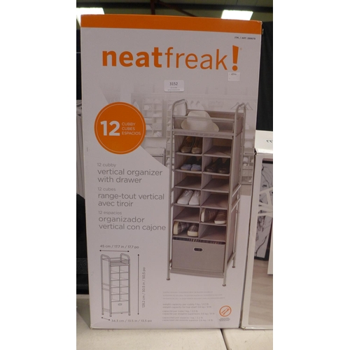 3152 - A Neatfreak Vertical Cubby    (190-49)   *  This Lot Is Subject To Vat