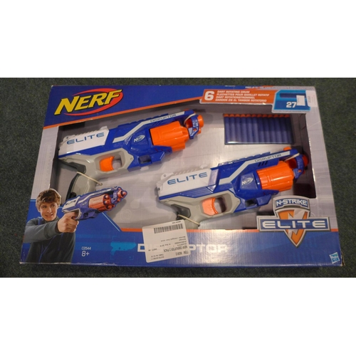 3160 - Two Packs Of Two Slime Splashers, Two Nerf Disrupters    (190-55,56,63)   *  This Lot Is Subject To ... 