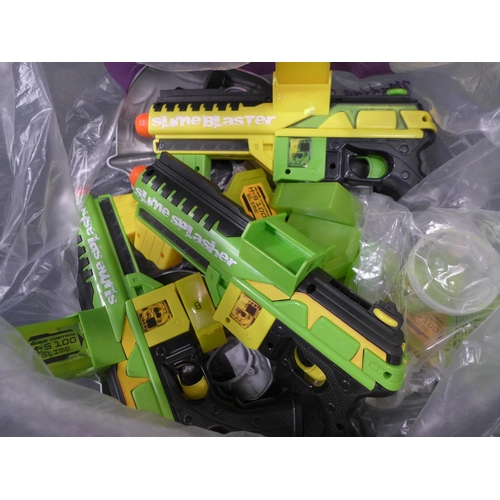 3160 - Two Packs Of Two Slime Splashers, Two Nerf Disrupters    (190-55,56,63)   *  This Lot Is Subject To ... 